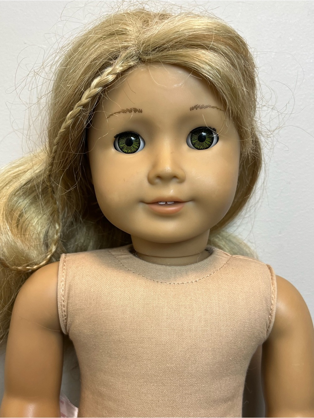 American Girl 18” Truly Me Blonde Hair Green Eye Doll